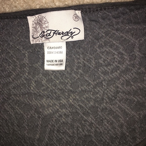 Ed Hardy Shirt 💀 🌹 - Picture 3 of 5